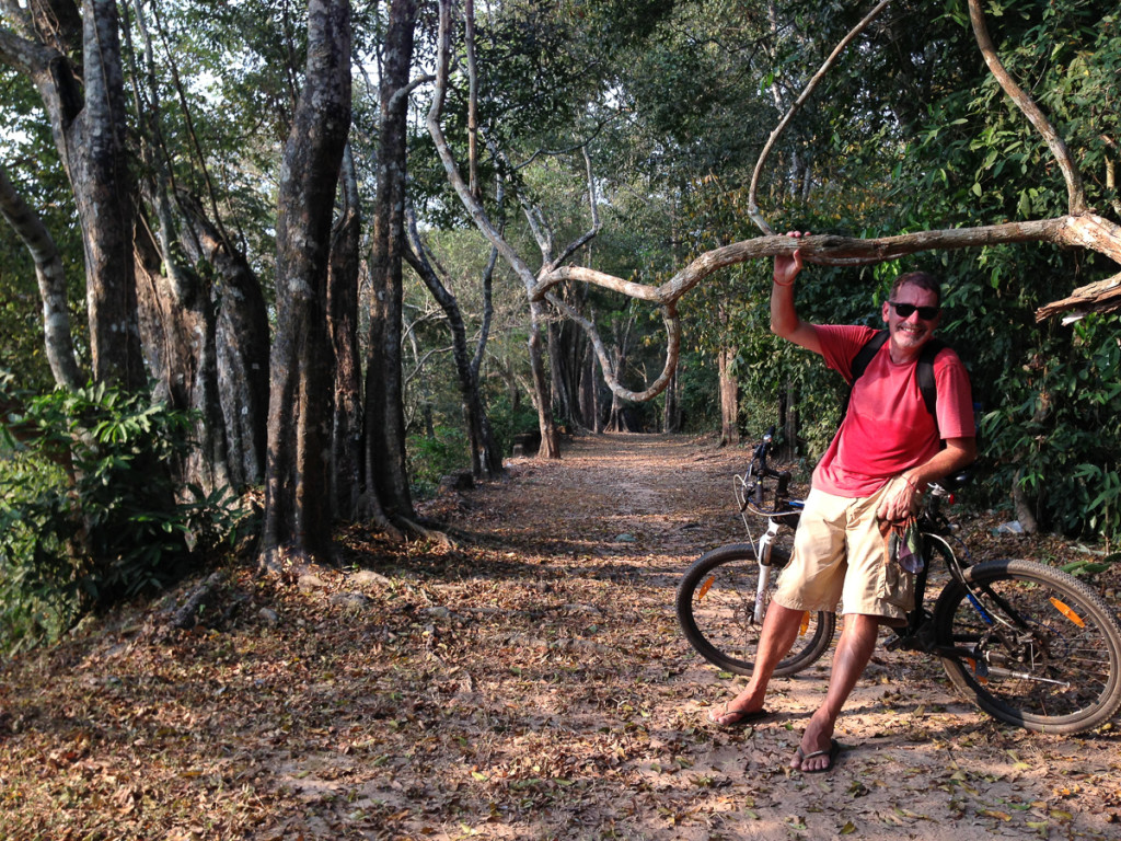 Cycling Angkor Wat