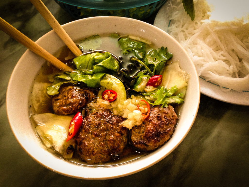 Bun Cha in Hanoi
