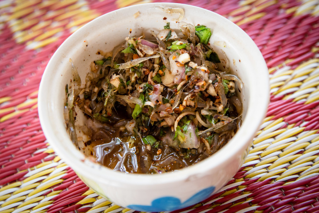 Eating Live, or Dancing Shrimp in Thailand