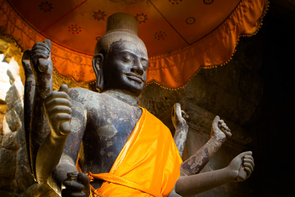 Photo: Vishnu at Angkor Wat, Cambodia