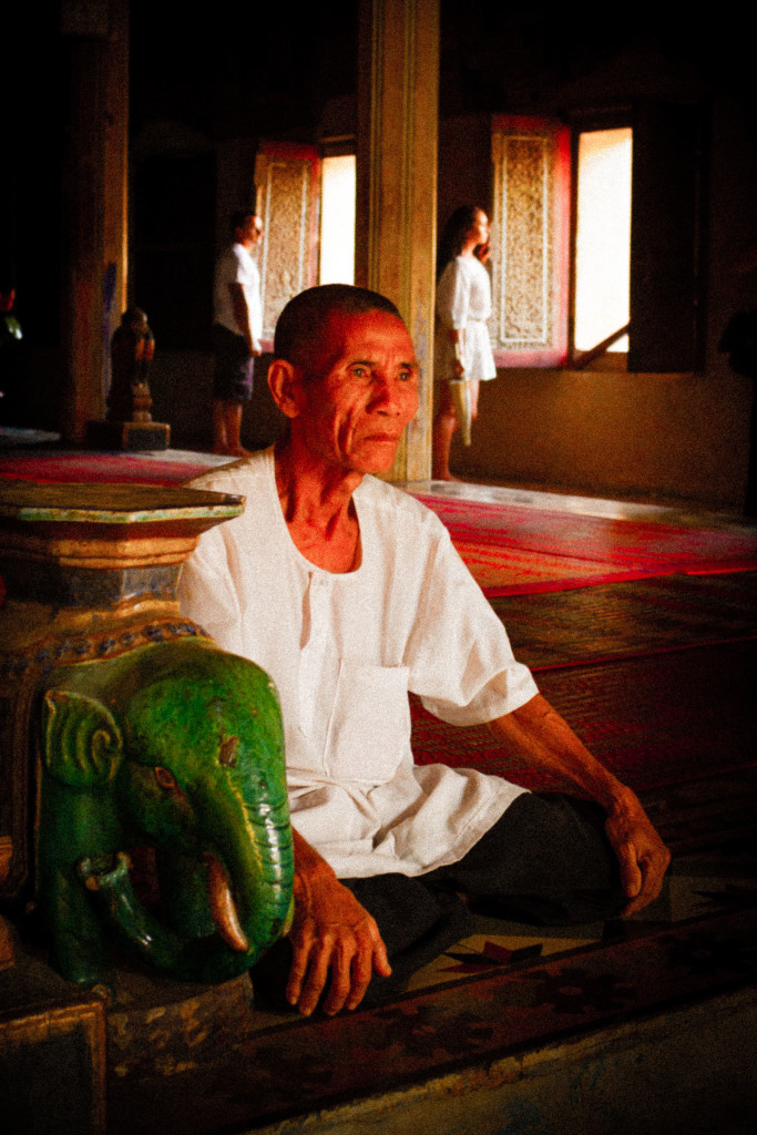 Photo: The Elder of Wat Bo in Siem Reap, Cambodia