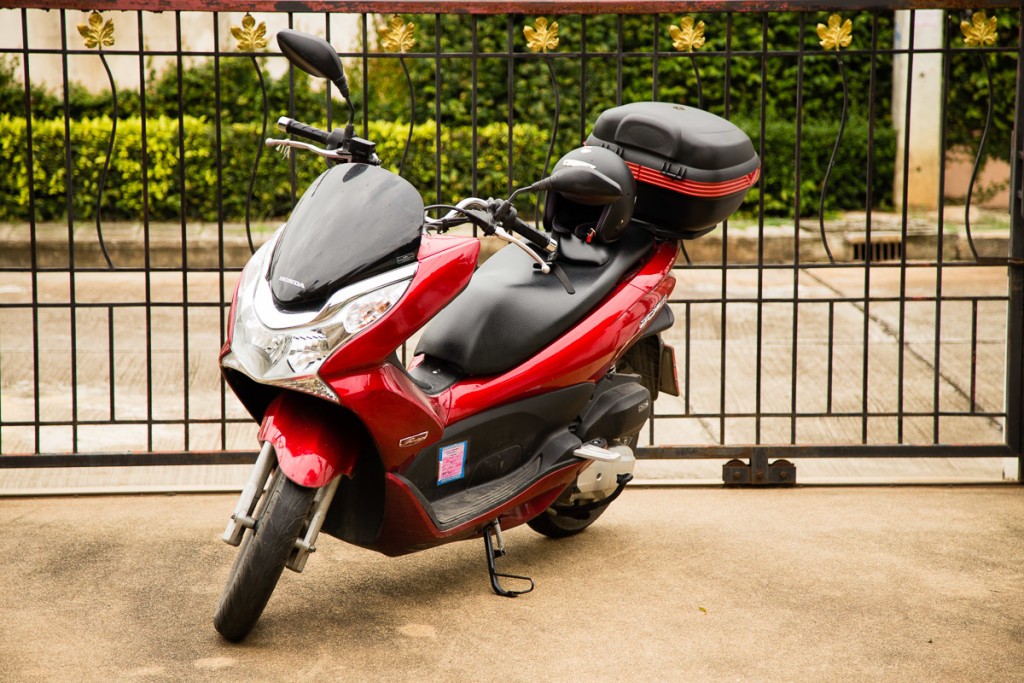 My cost of living in Chiang Mai includes motorcycle rental