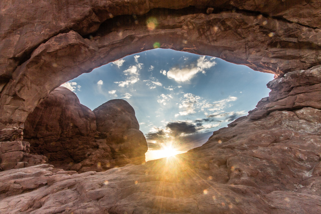 Photo: Sunrise at Arches National Park