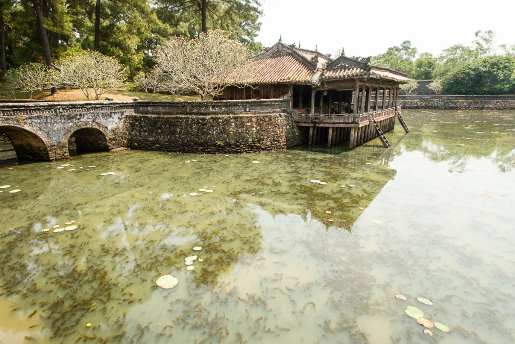 Tomb of Tu Duc in Hue, Vietnam
