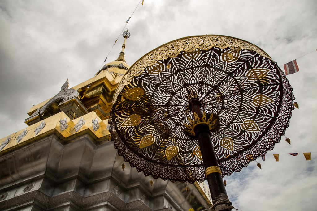 Wat Phrathat Doi Saket Buddhist Temple near Chiang Mai