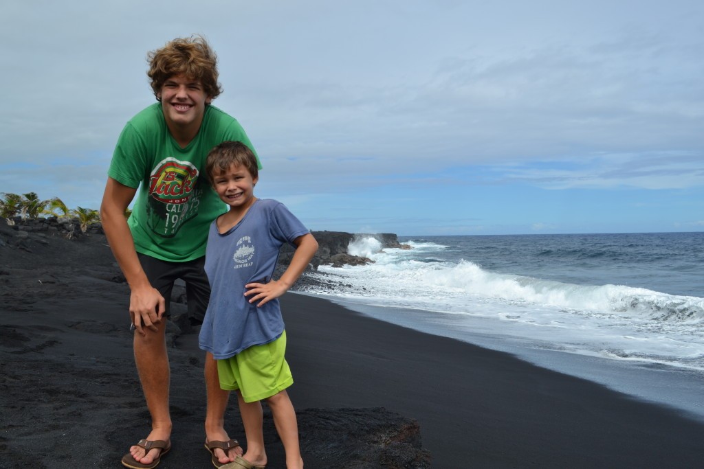 The Kids Love the Beaches in Hawaii