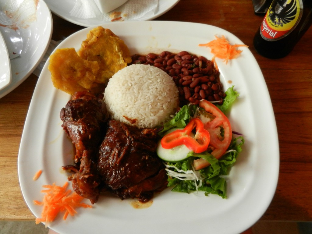 Nobody can resist a plate of rice and beans
