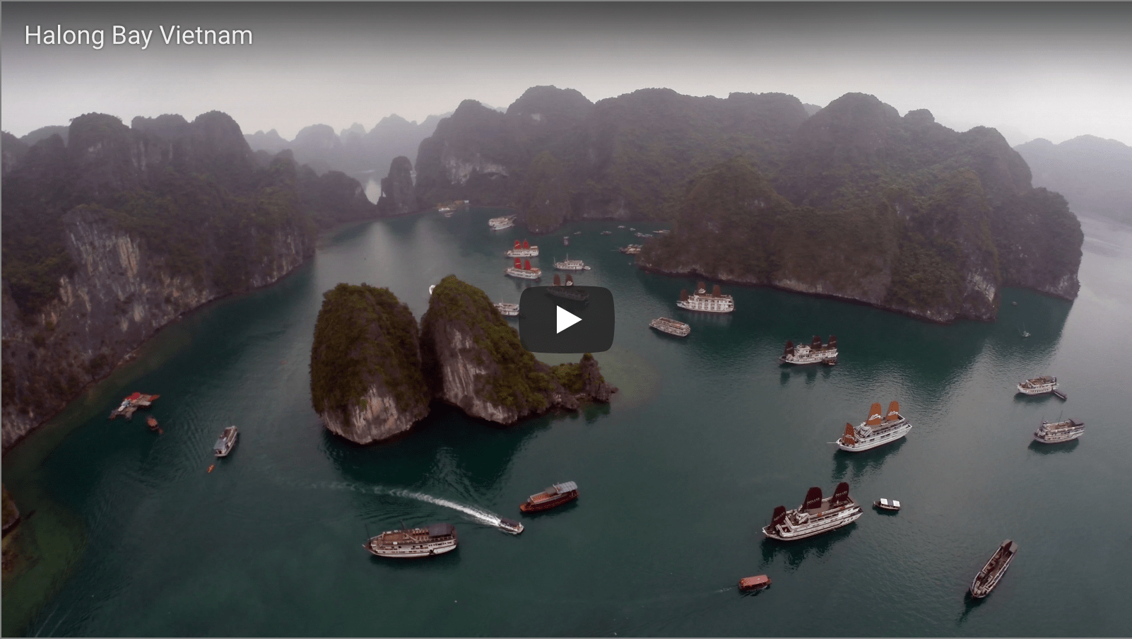 Drone Video of Halong Bay