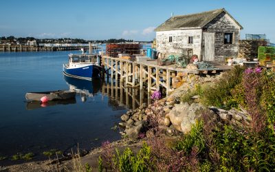 Photo: Lobster Boat in Water Near Jonesport, Maine