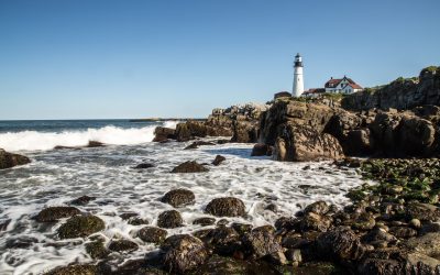 Photo: Portland Head Light in Cape Elizabeth, Maine.