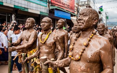 Photo: Mud Men of the Dansai Ghost Festival