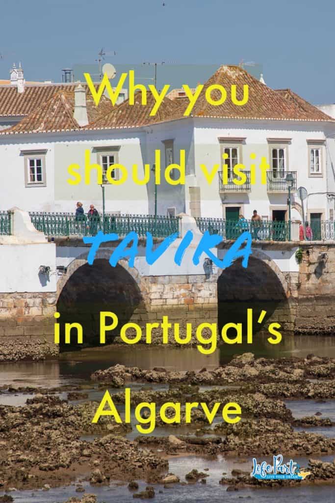 Pinterest Image for Things To Do in Tavira Portugal post.