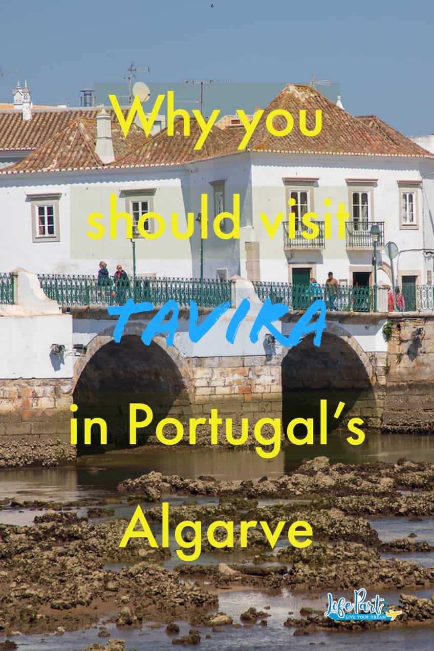 Pinterest Image for Things To Do in Tavira Portugal post.