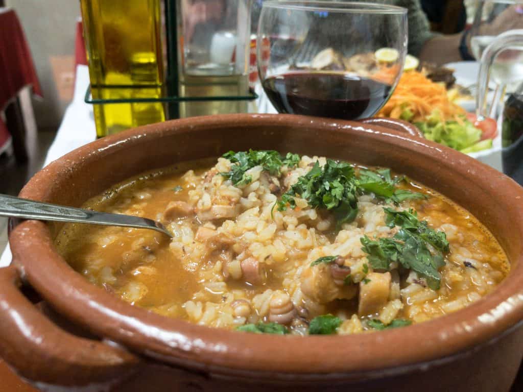 Image of Portuguese Arroz de Polvo (Octopus rice)