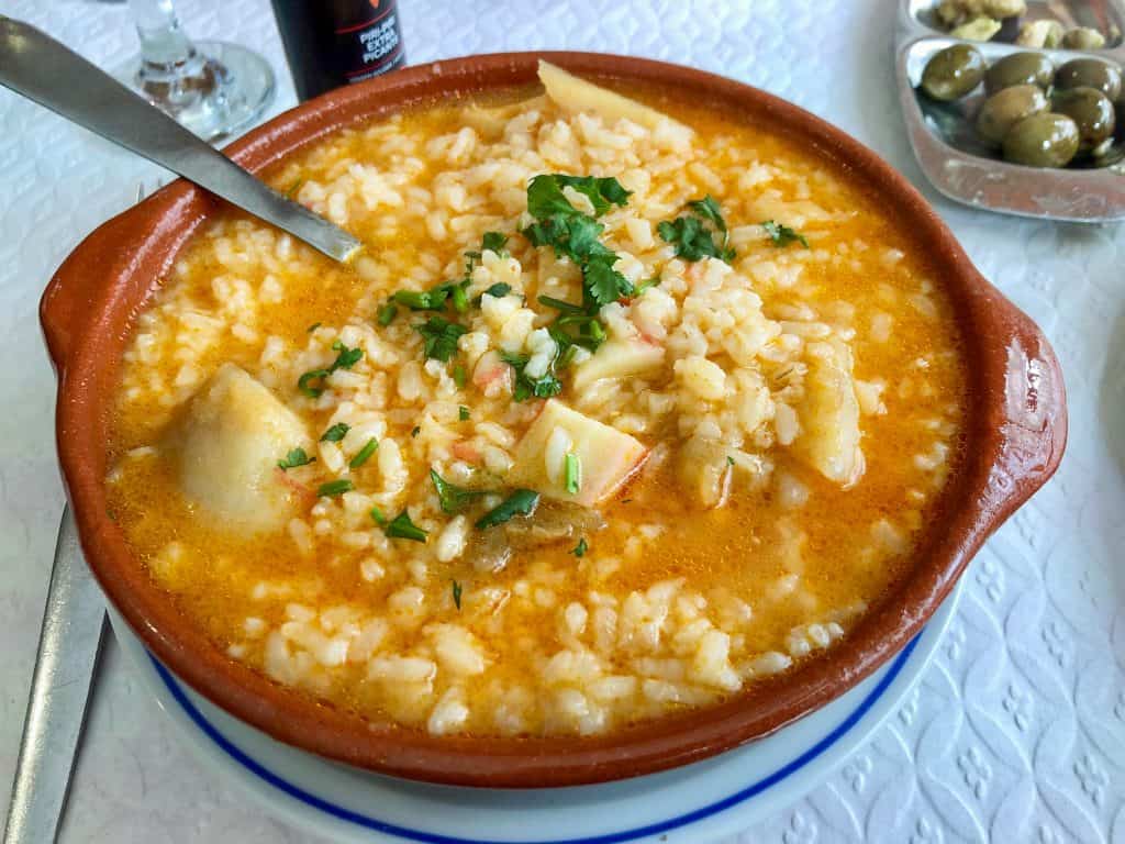 Picture of Arroz de Tamboril (Monkfish Rice)