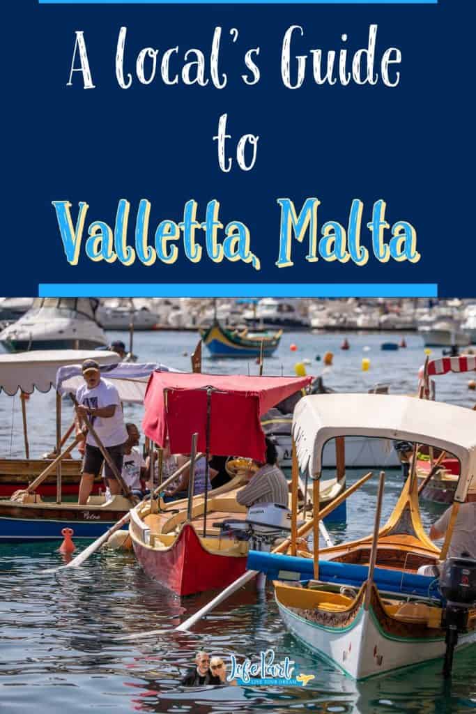 Valletta Malta Travel Guide Image for retirement wishes post