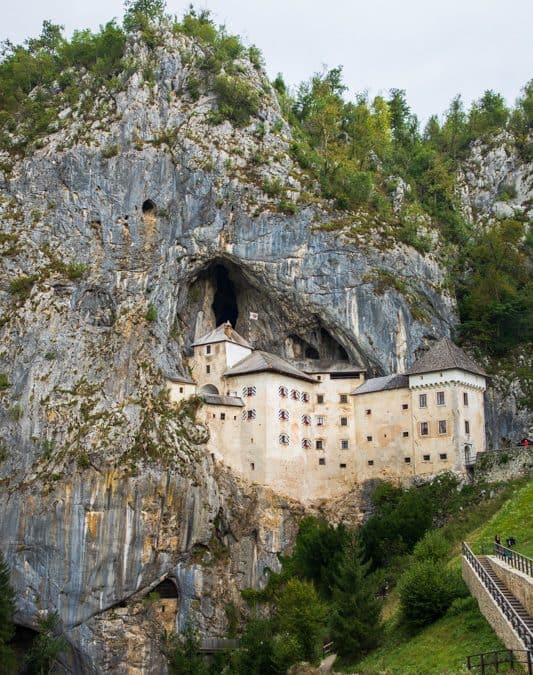 Predjama Castle in Slovenia
