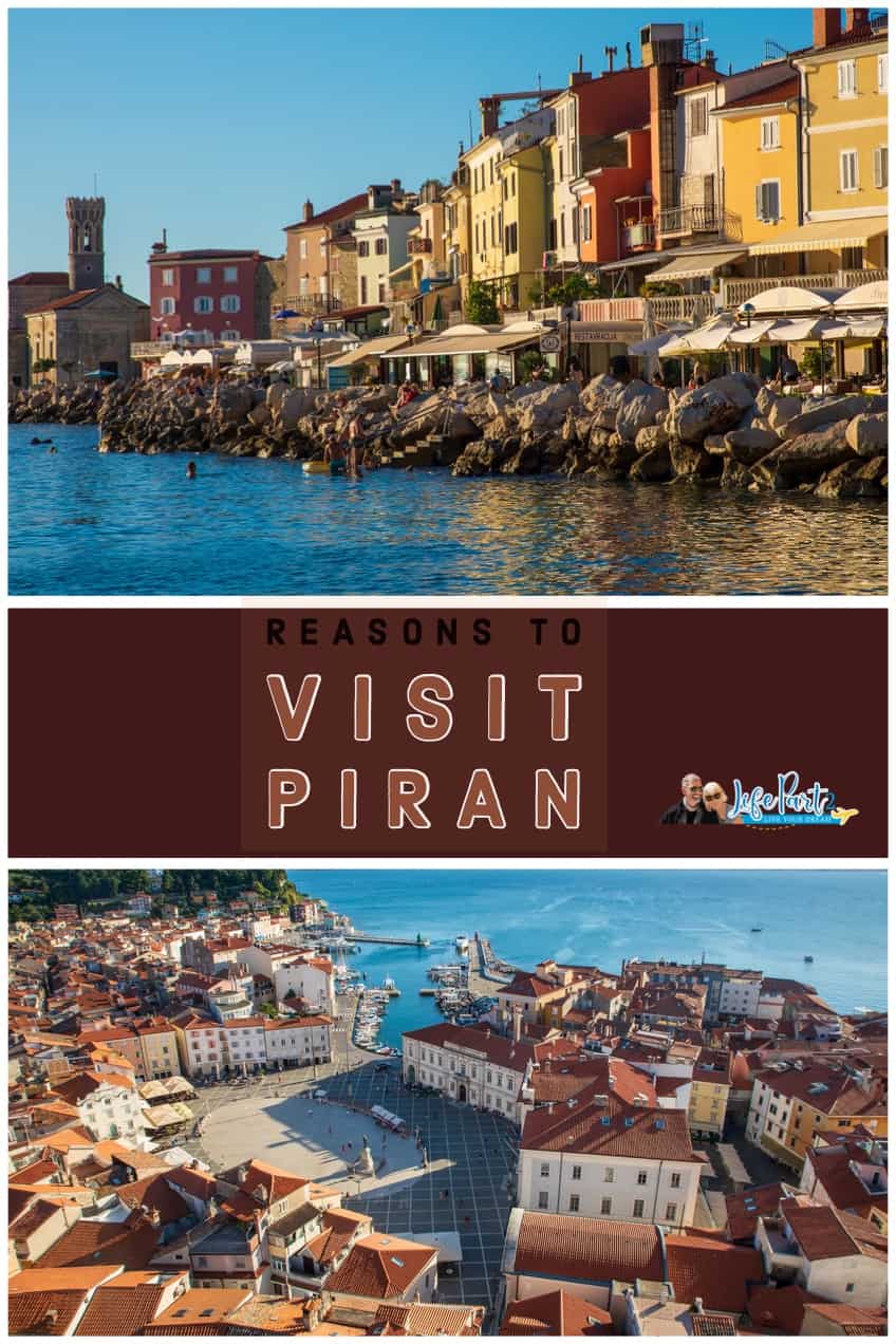 Piran Slovenia Pinterest Image
