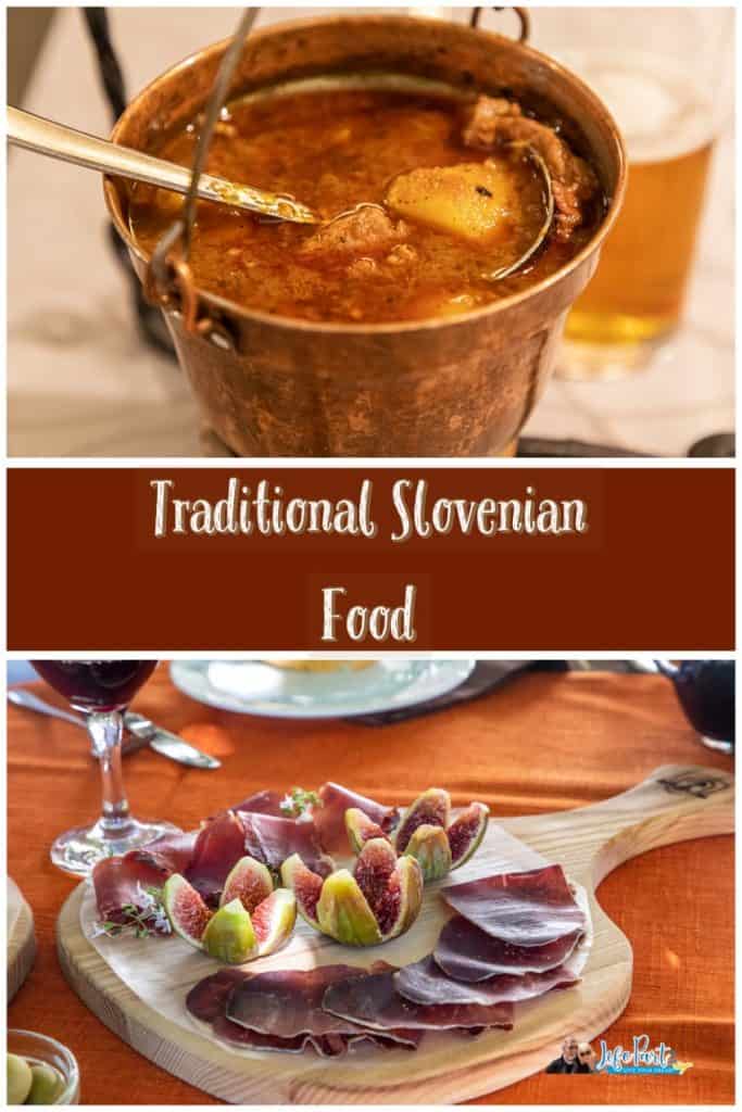 Traditional Slovenian Food Pinterest Image