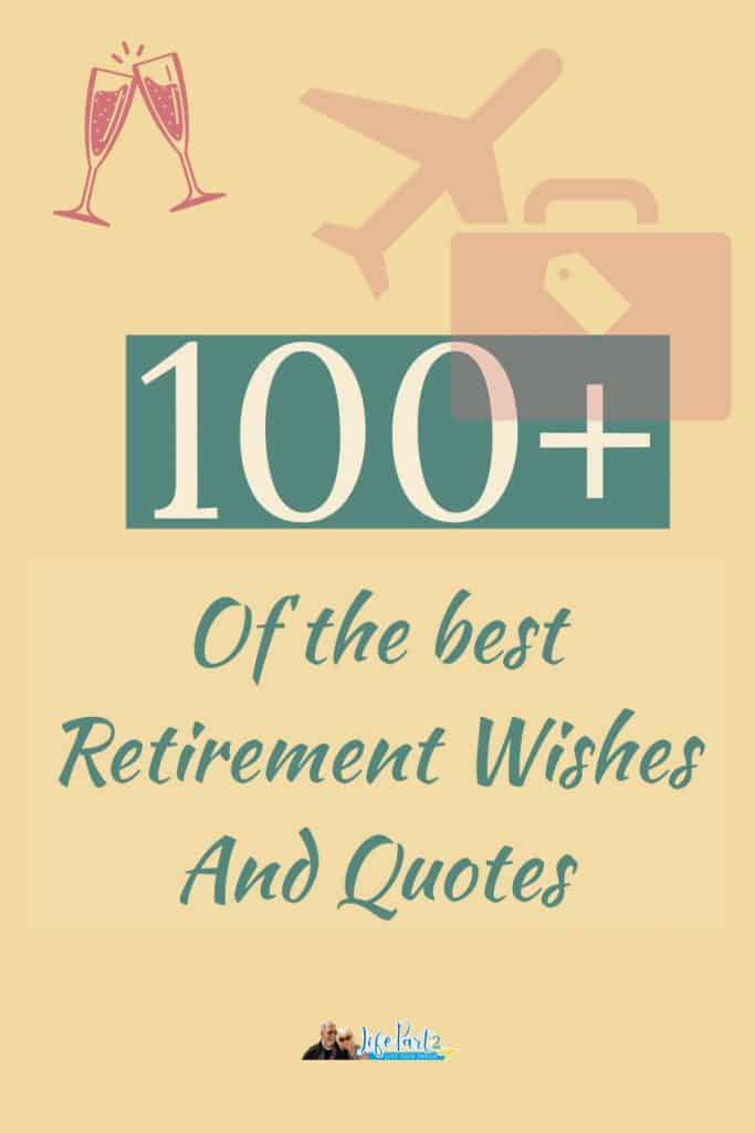 Best Retirement Wishes and Quotes Pinterest Image