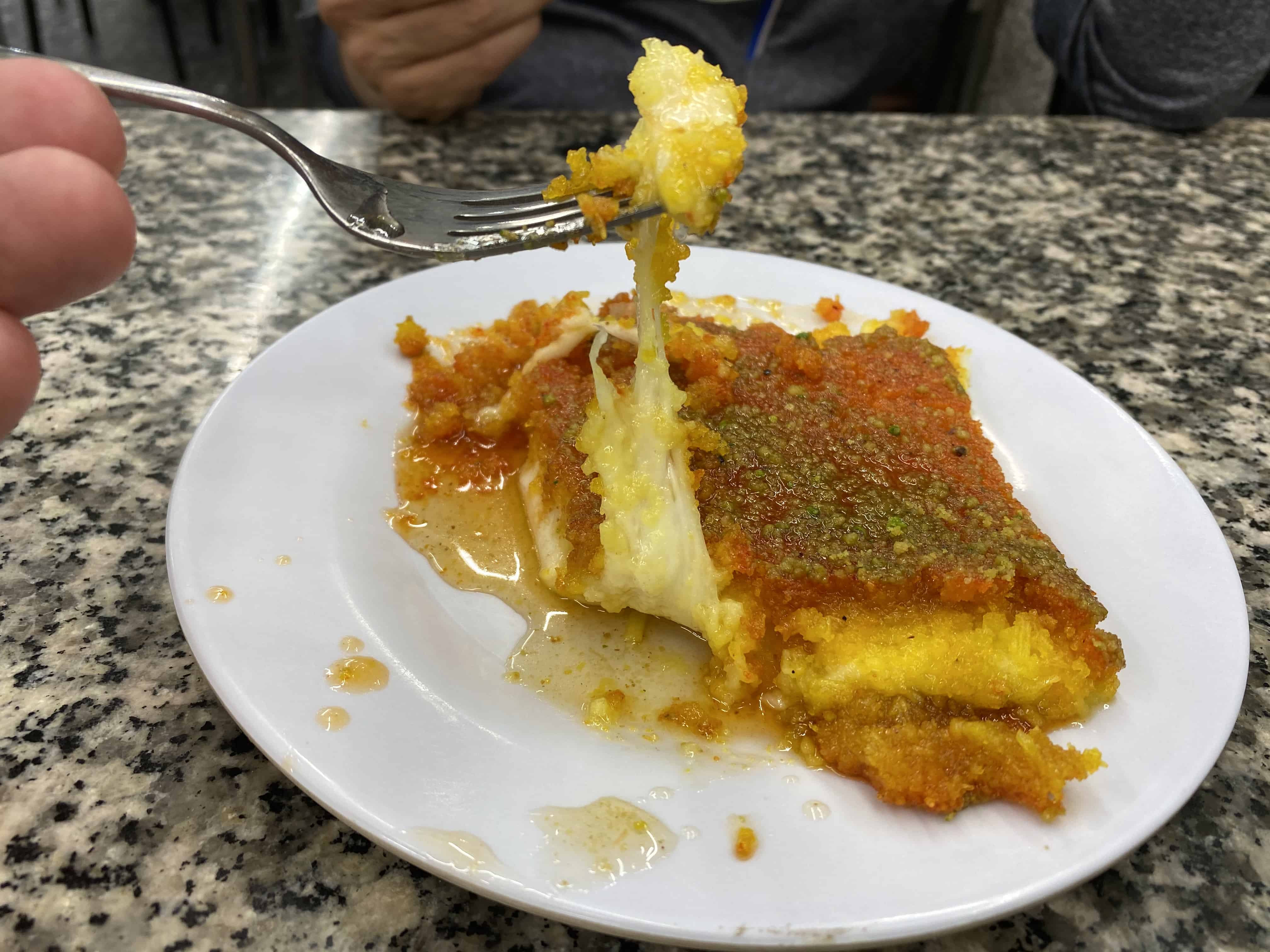 Eating Knafeh at Jaffar Sweets in the Old City is one of the things you must do in Jerusalem