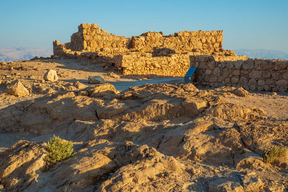 Visiting the Masada is a top day-trip from Jerusalem