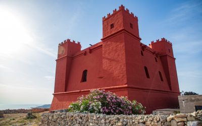 The Red Tower of Malta (Saint Agatha’s Tower)