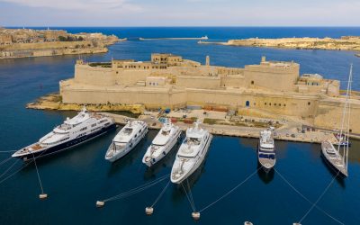Fort St Angelo in the Three Cities of Malta