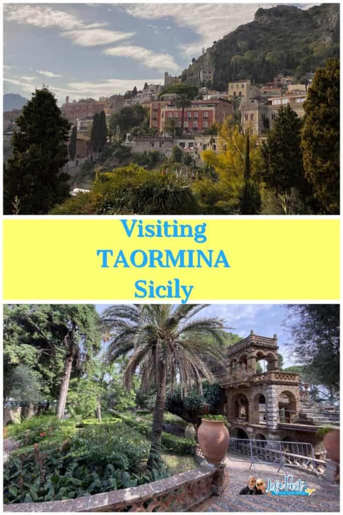 Taormina, Sicily Pinterest Image