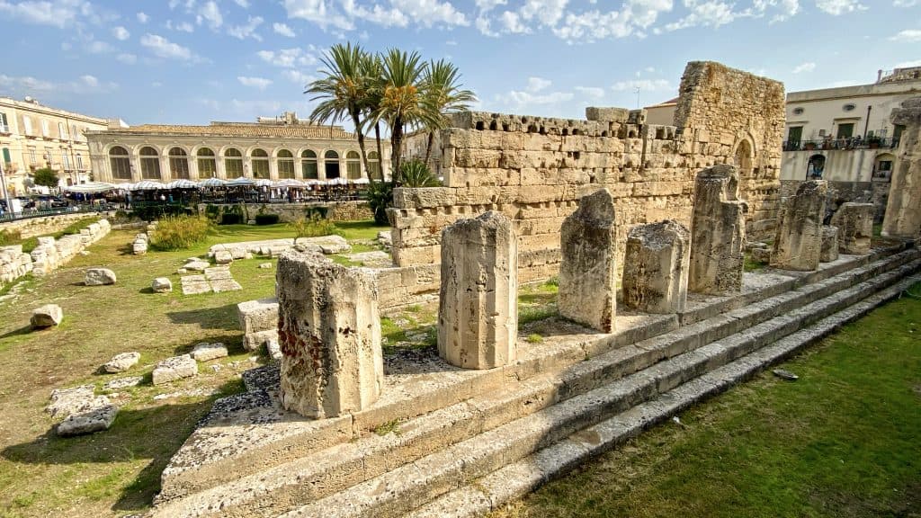 Temple of Apollo on Ortigia Island