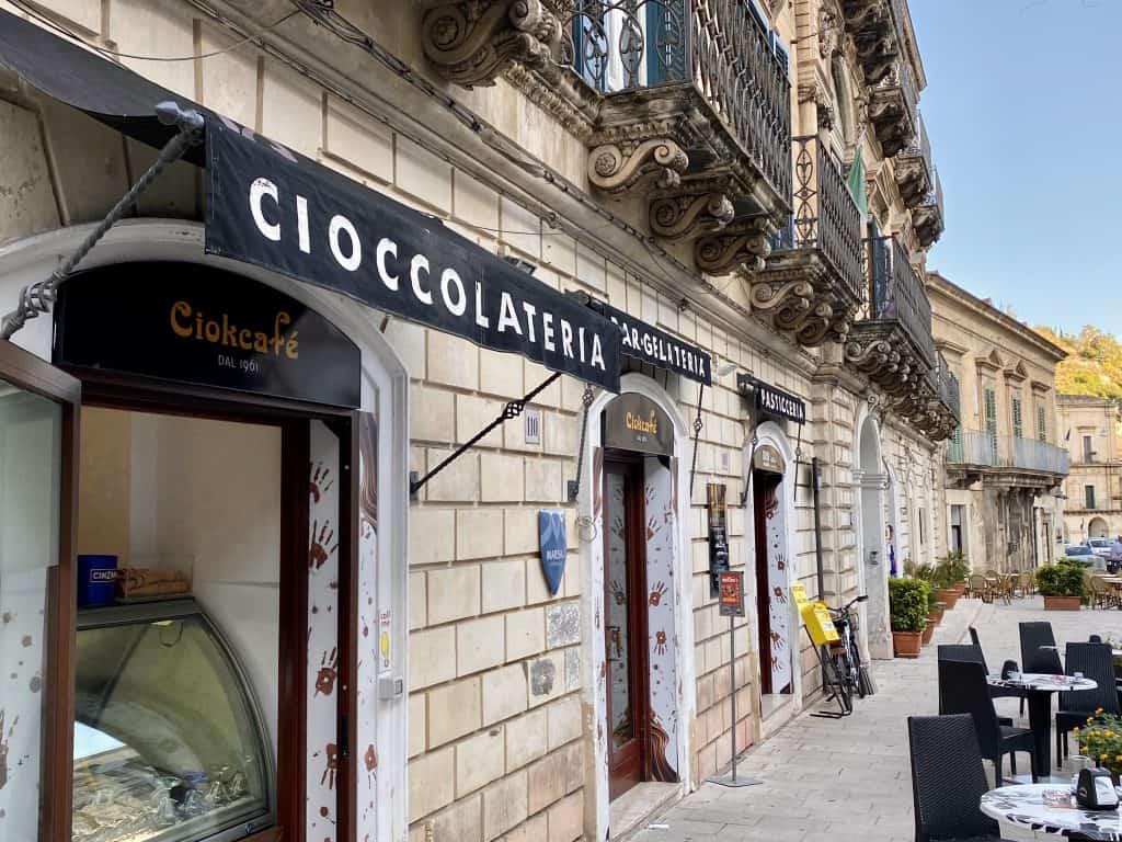 One Of Many Chocolate Shops In Modika 