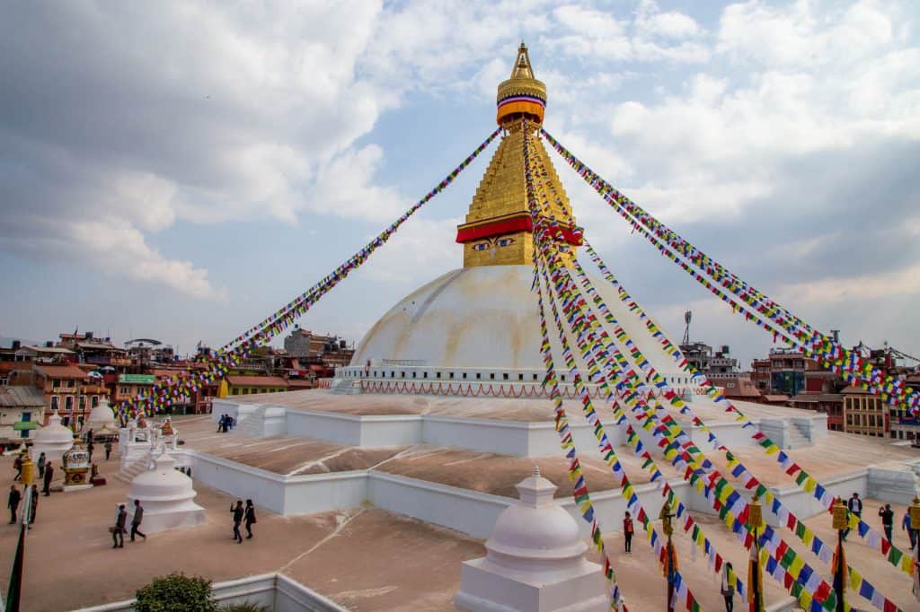 Boudha Stupa in Kathmandu