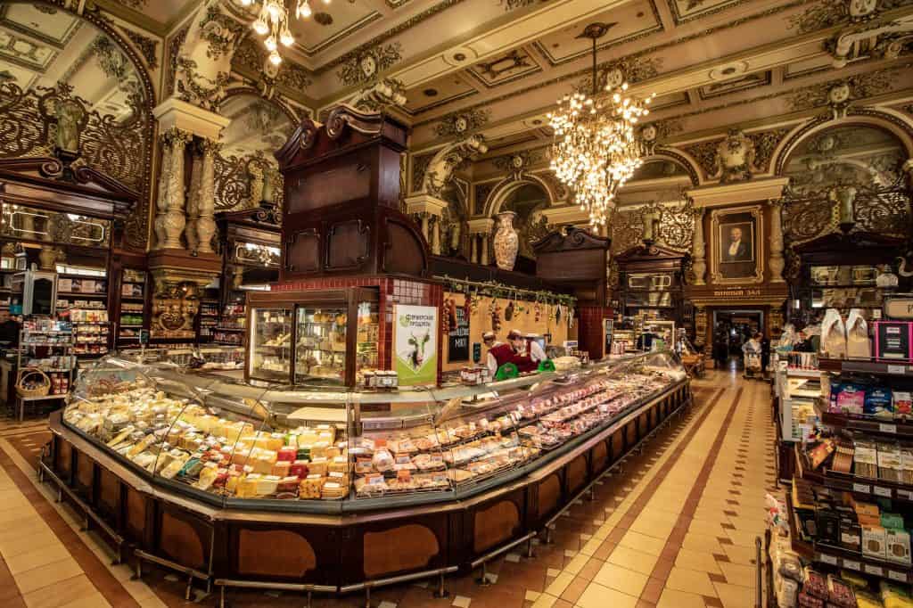 Fancy Grocery Store in Moscow