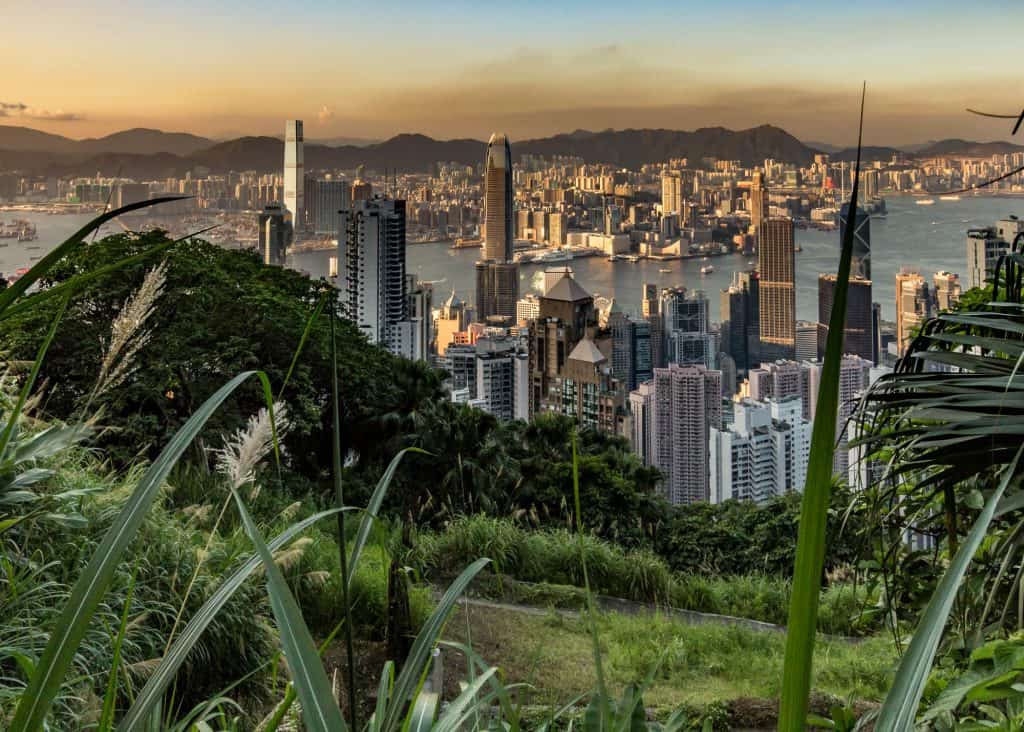 Hiking on Victoria Peak in Hong Kong is what makes it one of our favorite cities