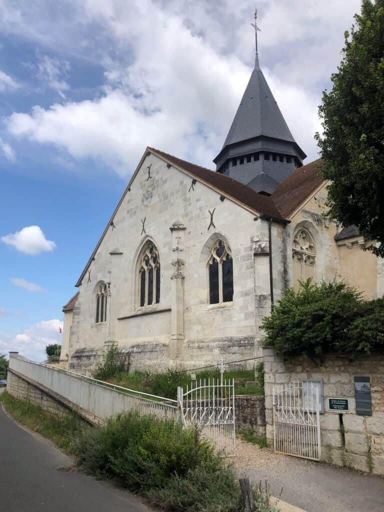 The Church where Monet is buried