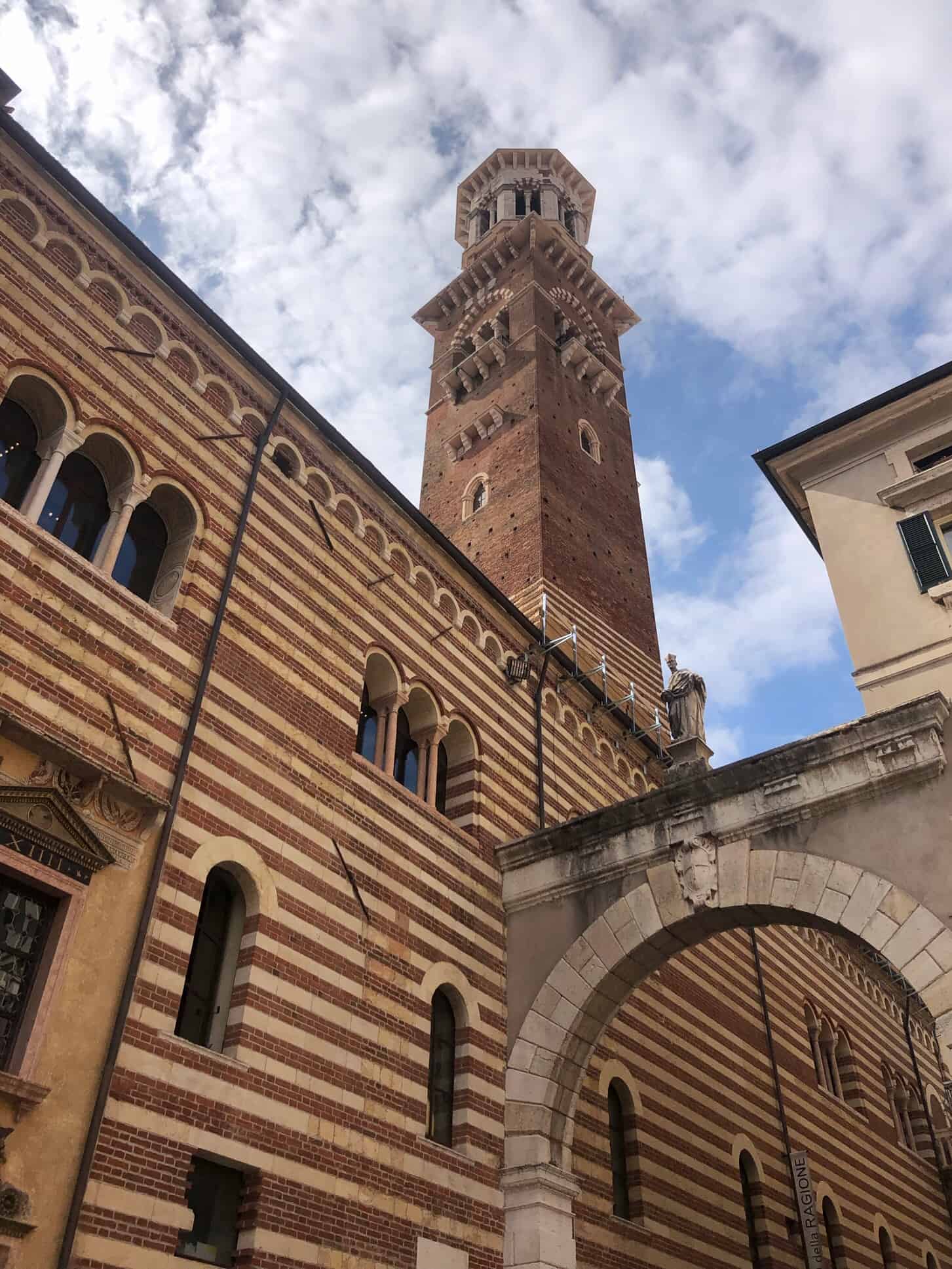 Tallest tower in Verona