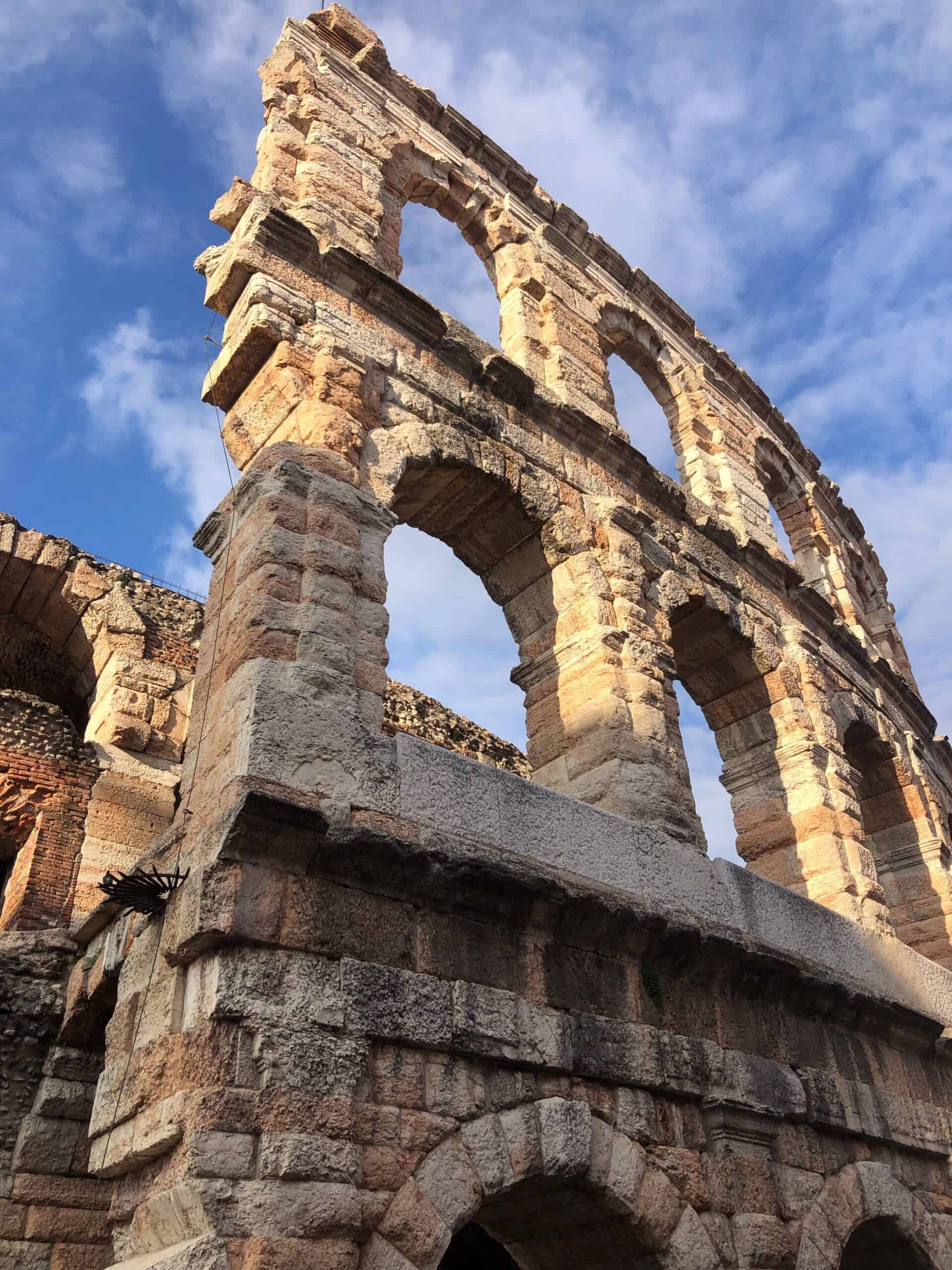 The Verona Arena Outer Wall - 2 days in Lausanne 