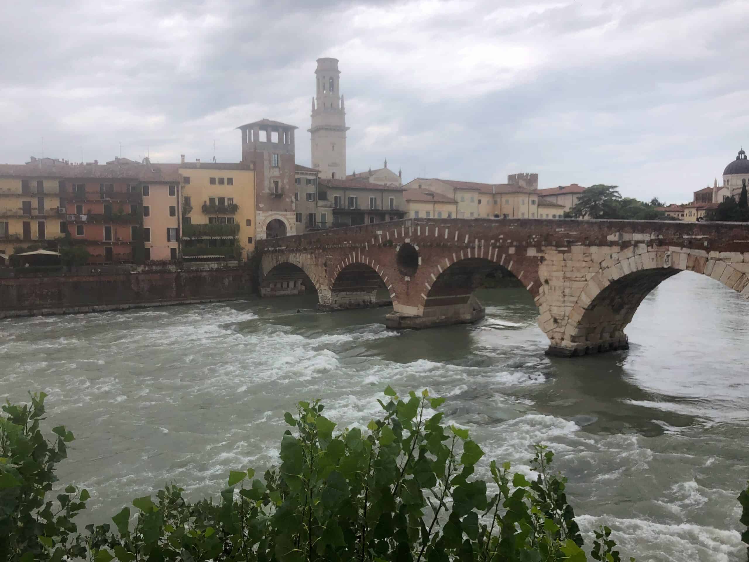 Ponte Pietra in 2 days in 
Verona