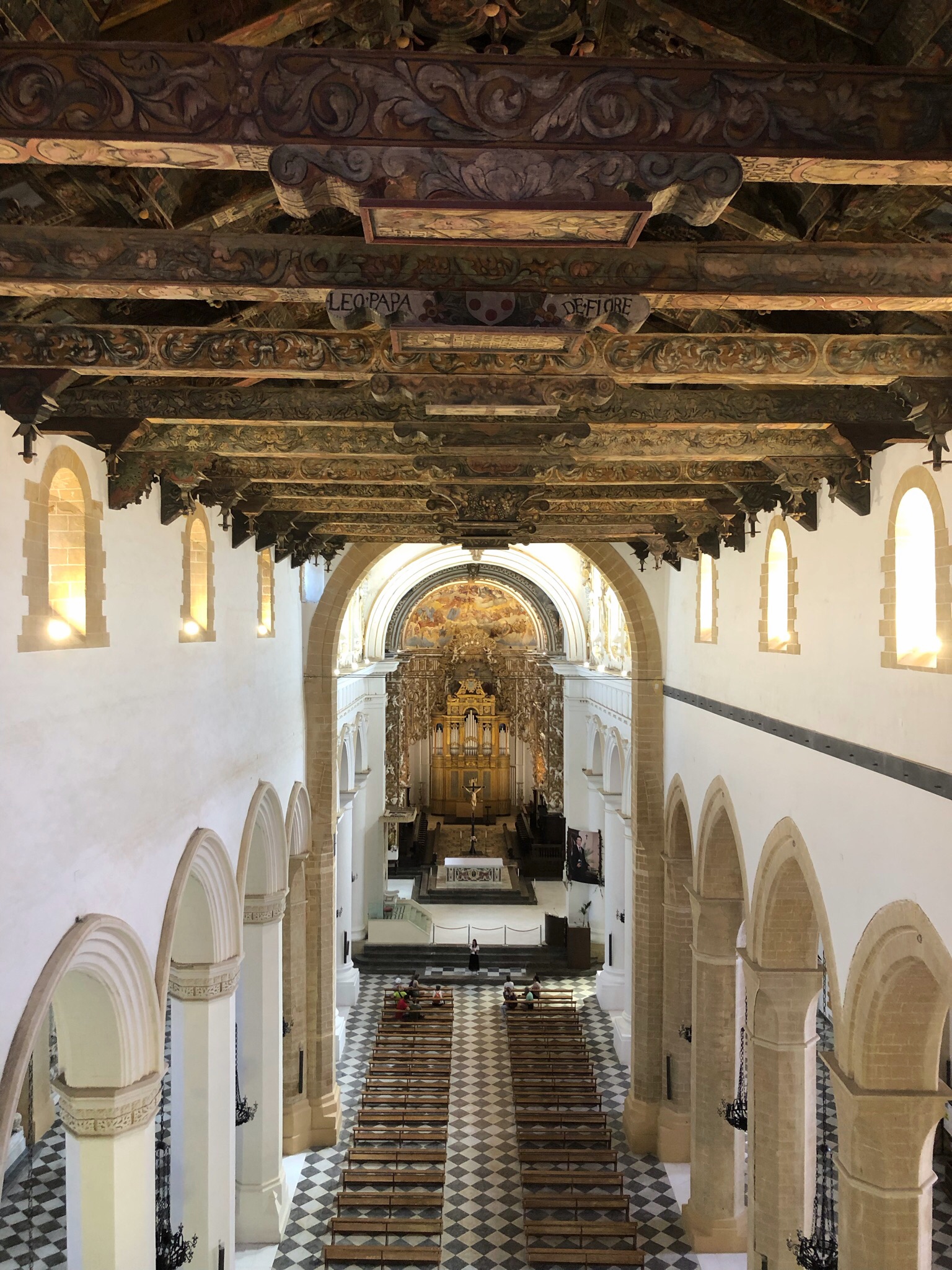 Inside the Cathedral of San Gerlando