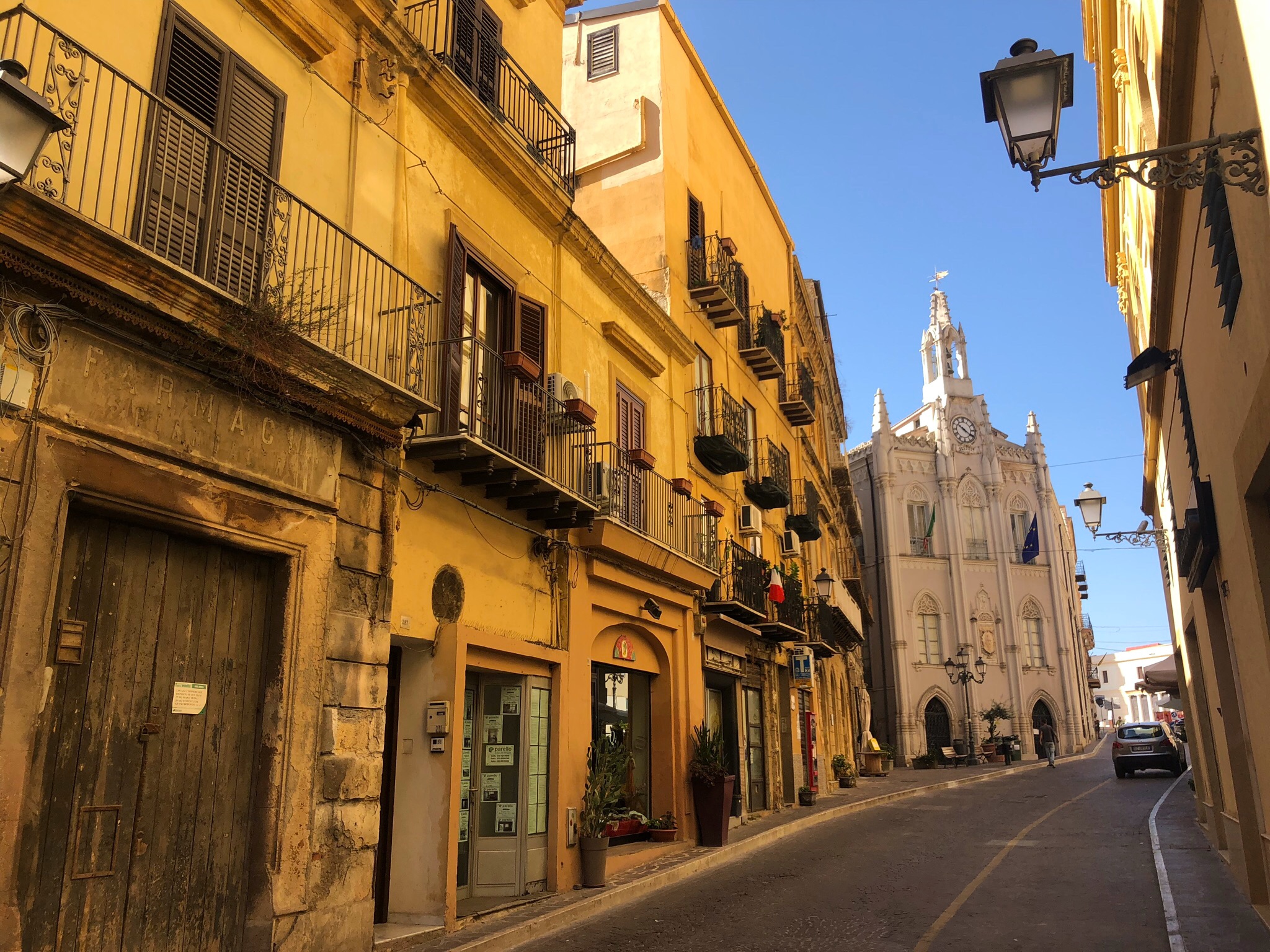 Agrigento Main street
