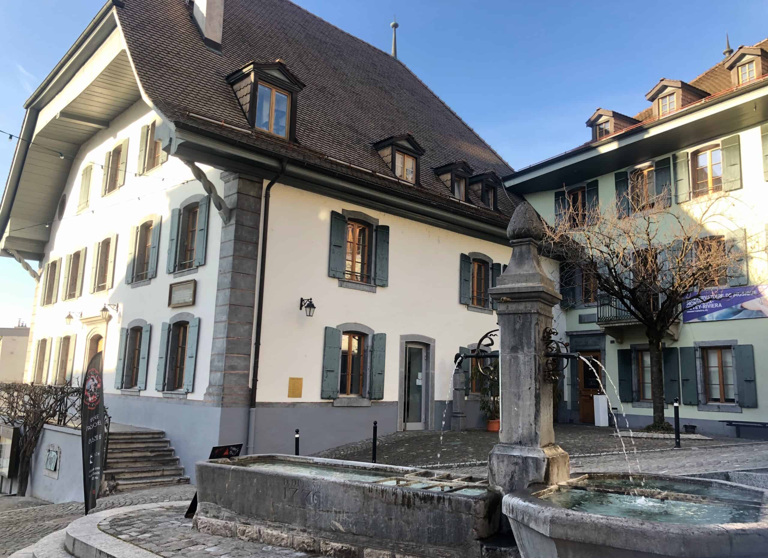 Montreux old town
