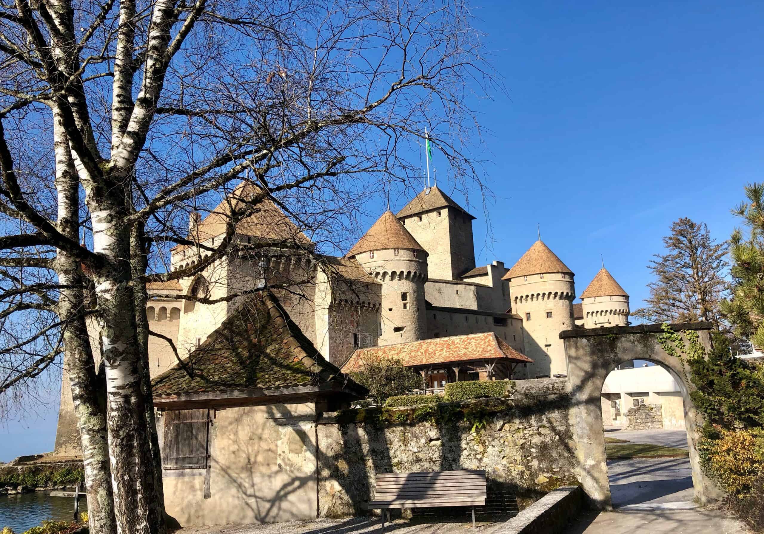 Chillon Castle - a short walk from Montreux 
