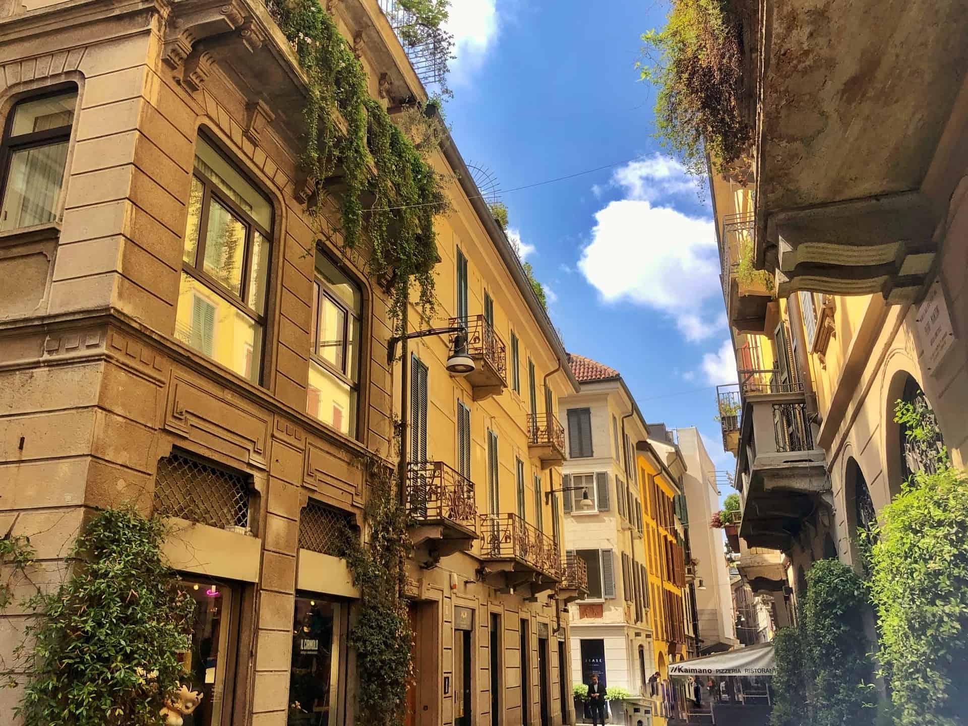 Houses in Milan's Brera District 
