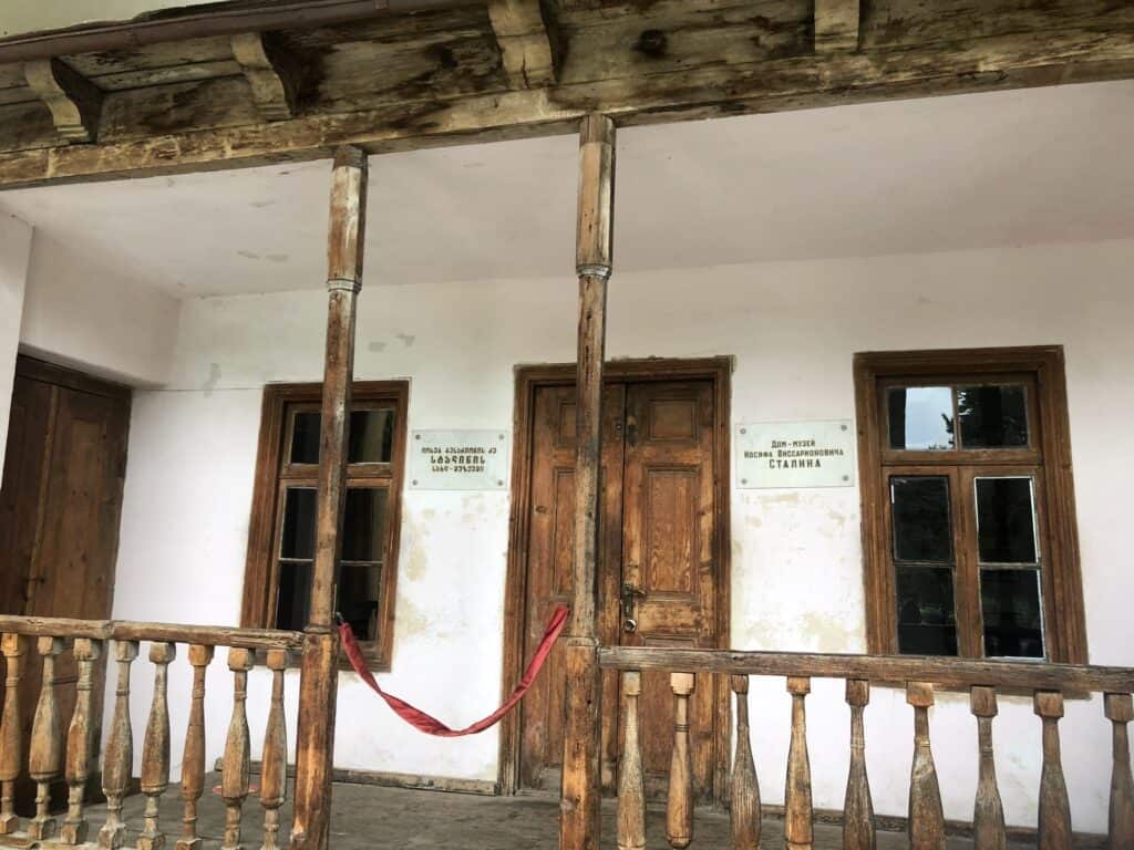 Stalin's house where he was born in Gori