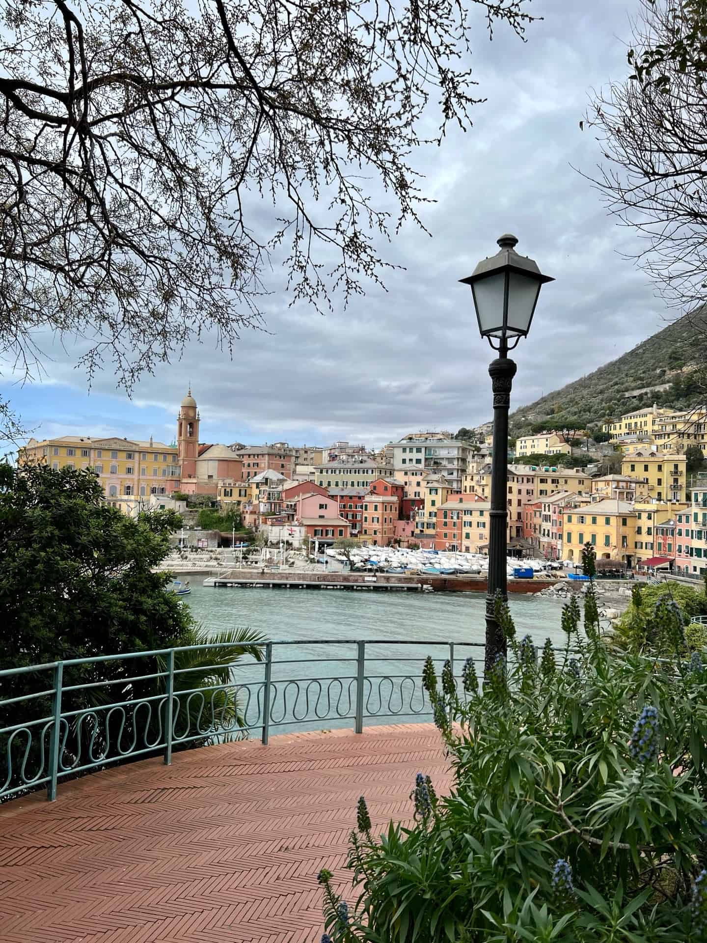 Is Genoa worth visiting? It is if you choose to walk the two-kilometre Anita Garibaldi's promenade  
