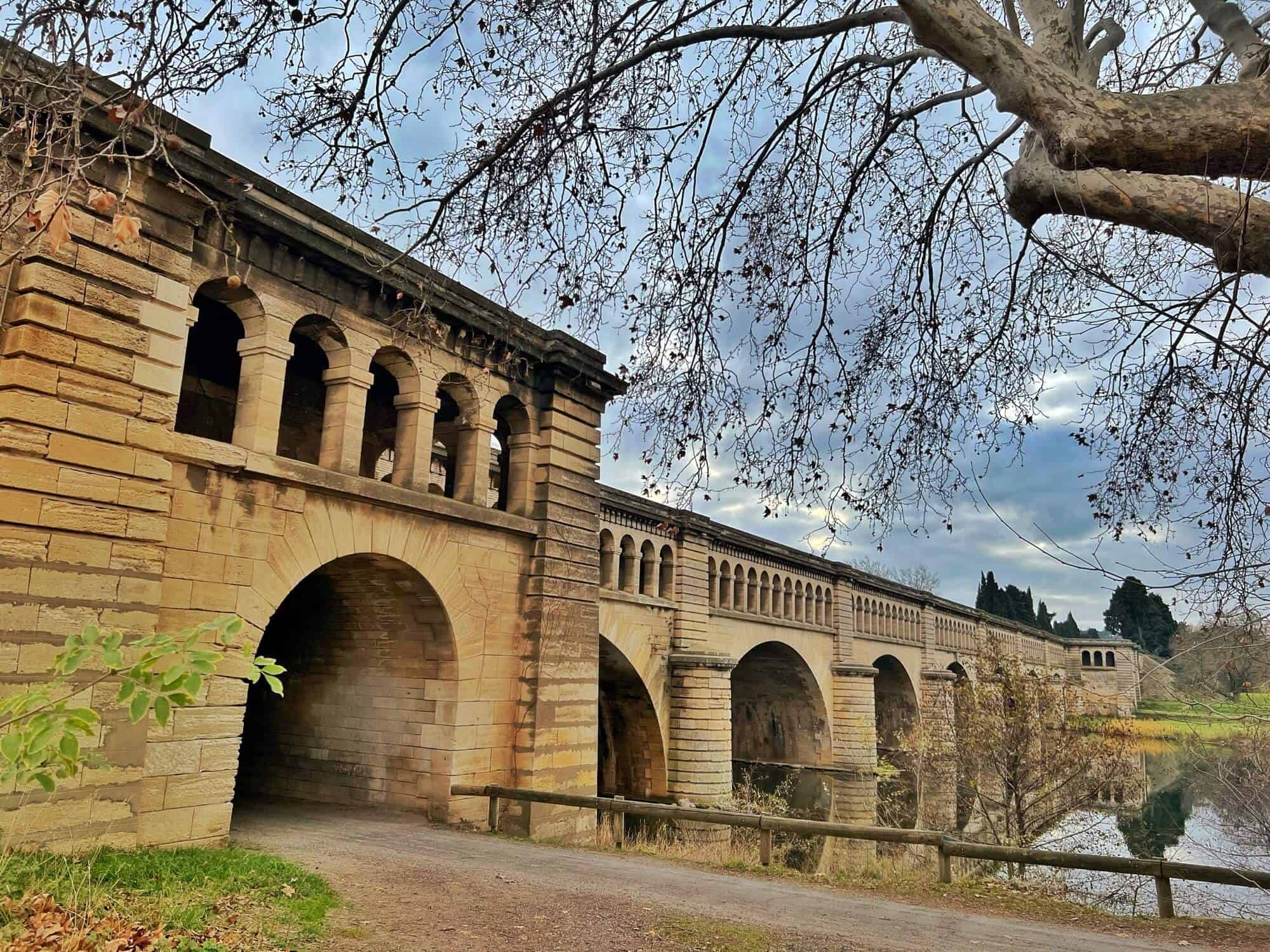 The aqueduct over the River Orb