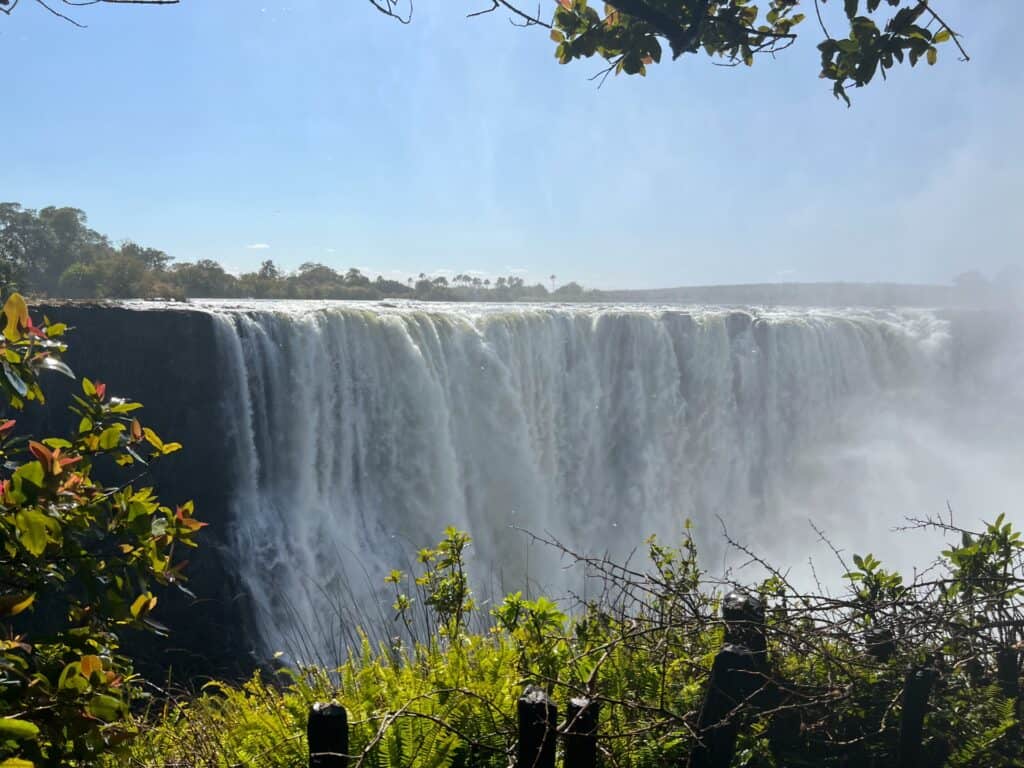 The Main Falls at Victoria Falls National Park