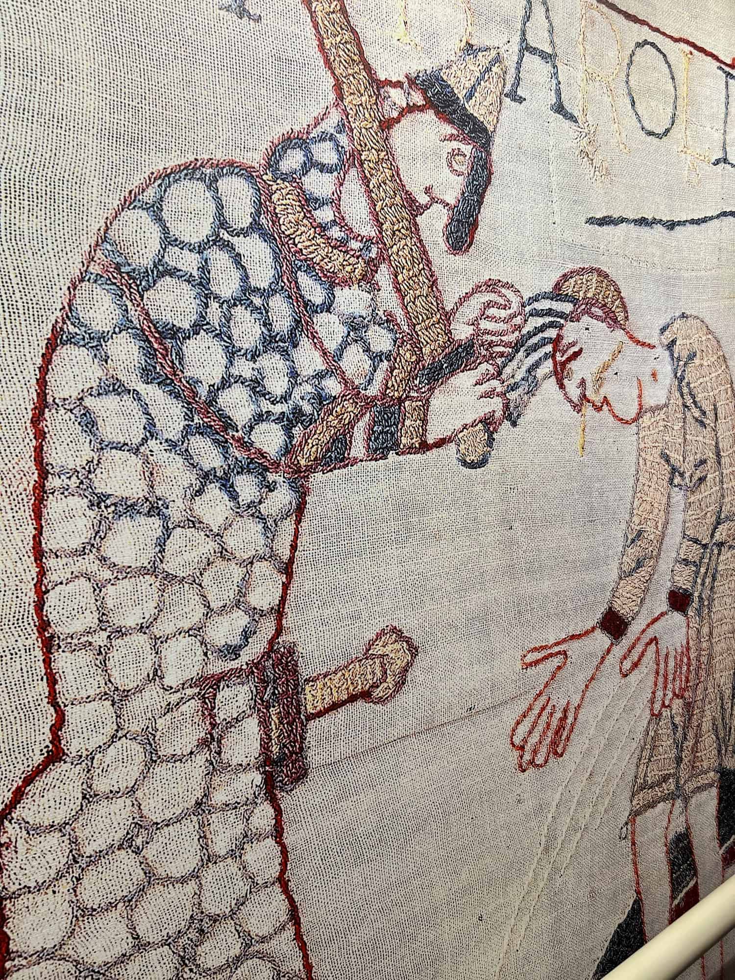image from the Bayeux Tapestry