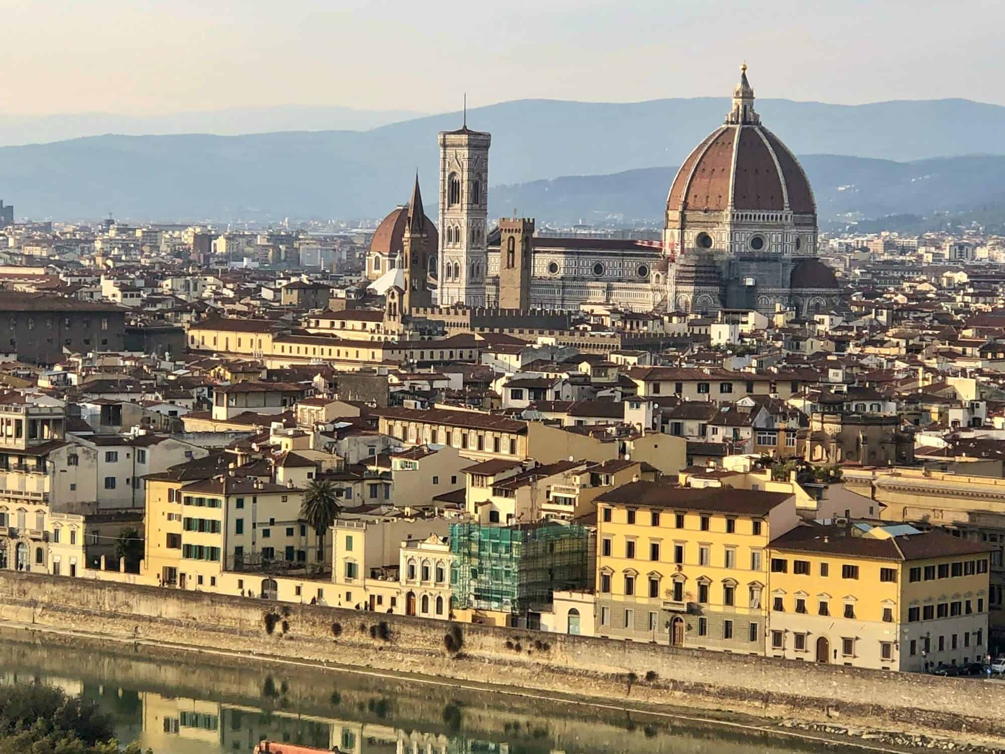 The View from Piazzale Michelangelo in Florence