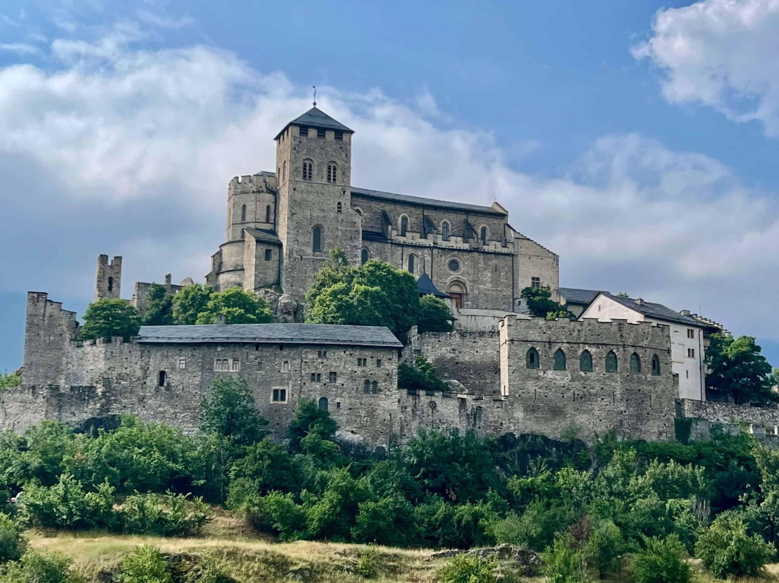 The Basilique de Valere in Sion 